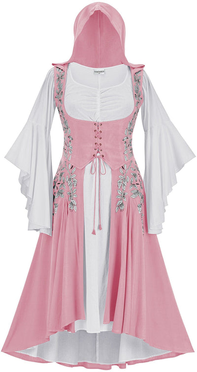 Tauriel Maxi Set Limited Edition Cherry Blossom Silver Embroidery