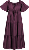 Belle Maxi Chemise Limited Edition Reds