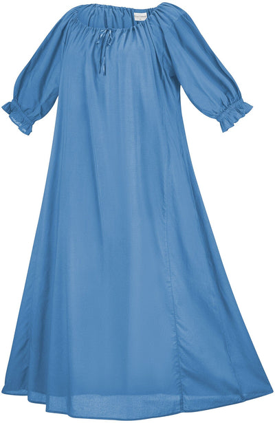 Brigid Maxi Chemise Limited Edition Aegean Blue