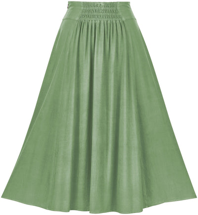 Celestia Maxi Overskirt Limited Edition Spring Basil