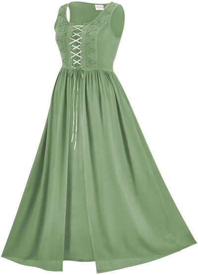 Brigid Maxi Overdress Limited Edition Spring Basil